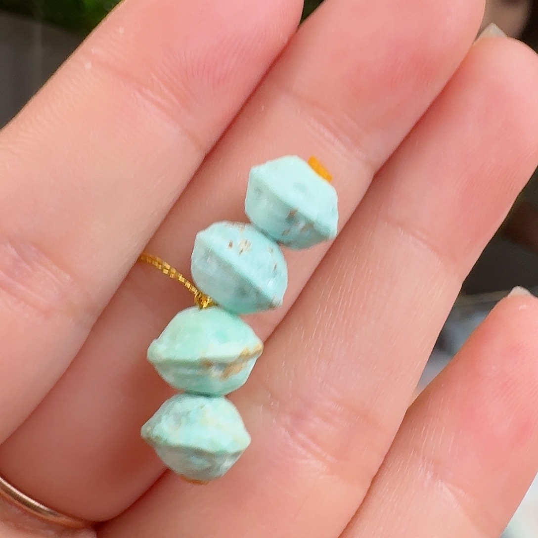 绿松石珠宝奇石未镶嵌