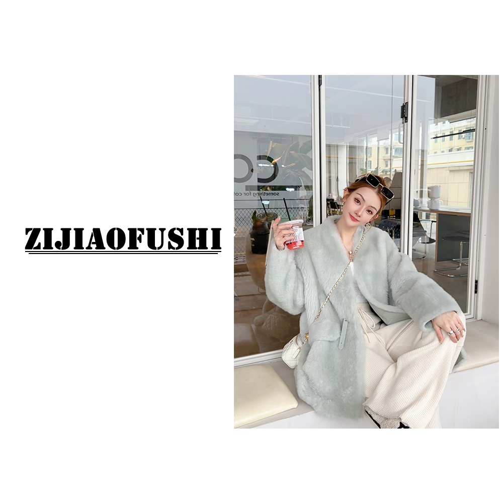 “公主日记”  诺曼皮毛一体外套 ZJPZ-6612       5