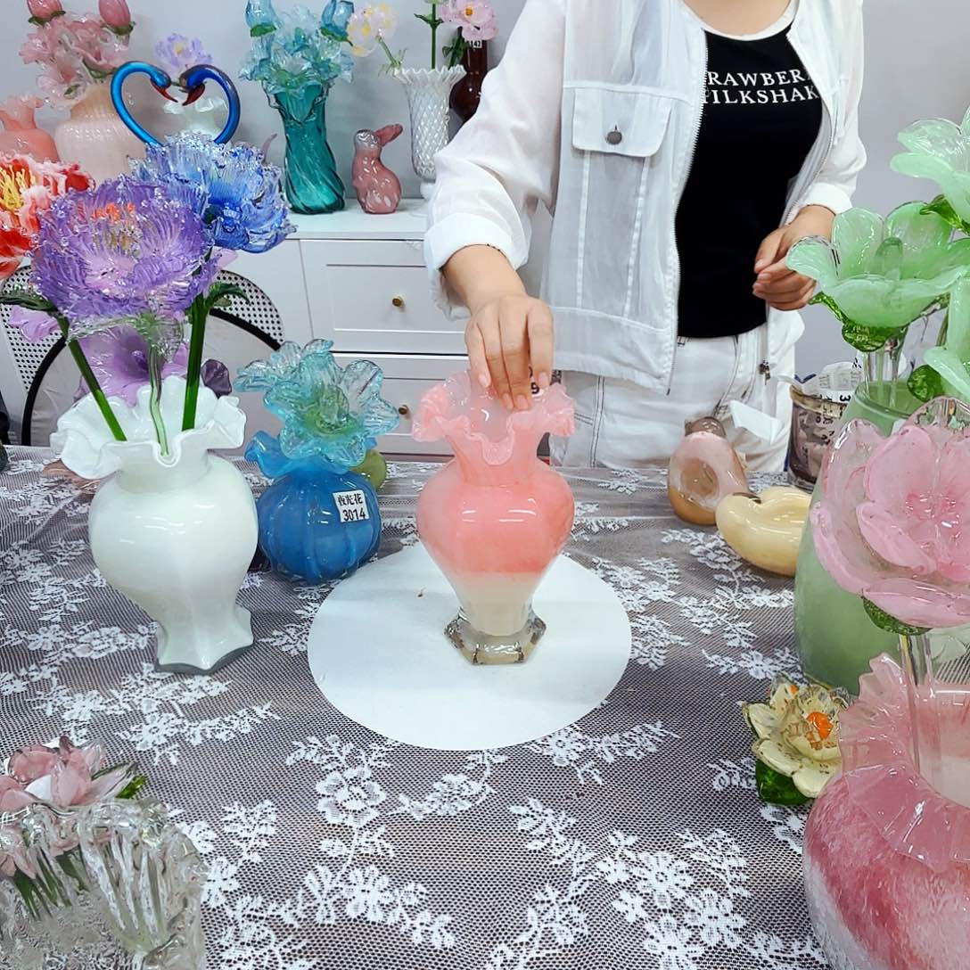 琉璃花瓶花器艺术品