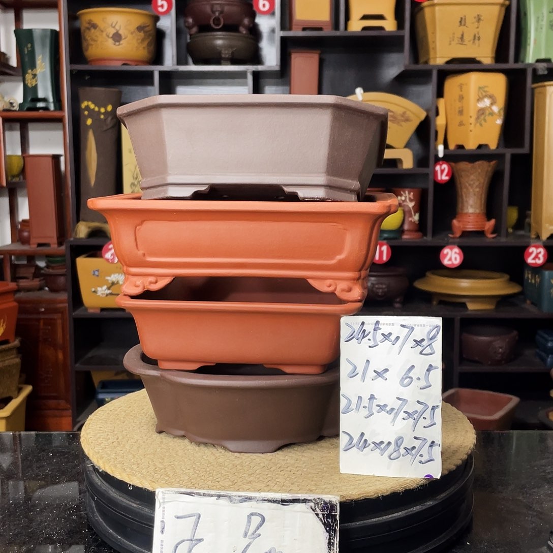 紫砂D-婉秋紫砂花盆