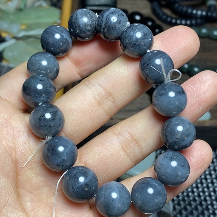 和田玉籽玉卡14mm未镶嵌熠