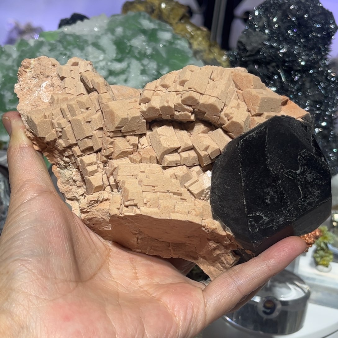 石材长石水晶摆件