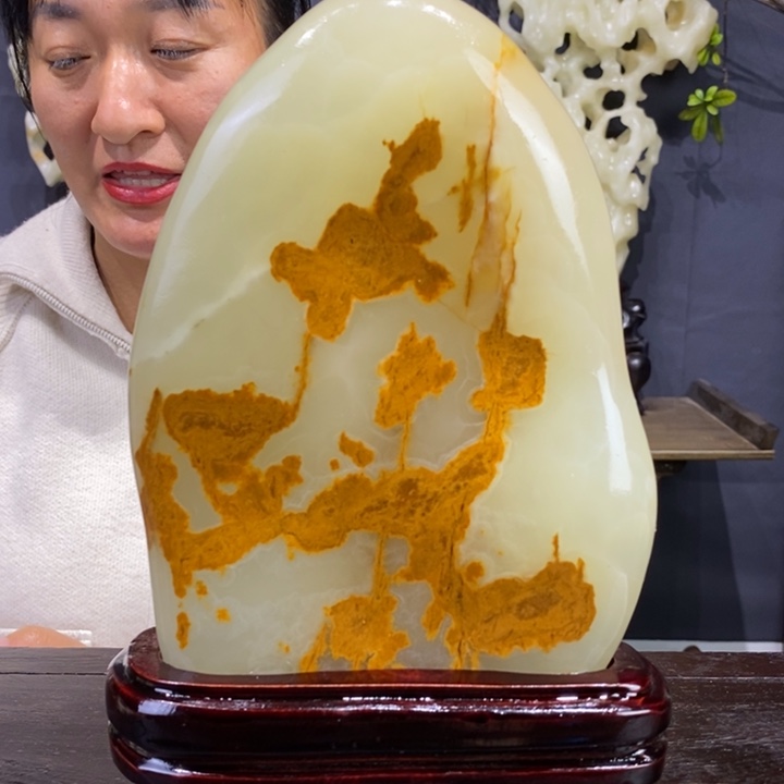 石材精品古青石摆件
