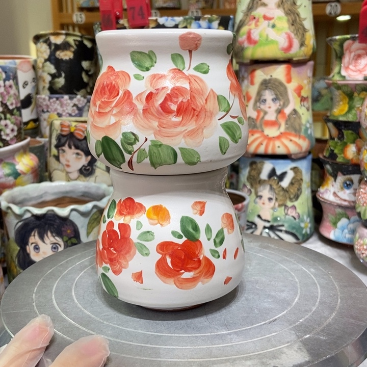 景德镇艺术手绘作品