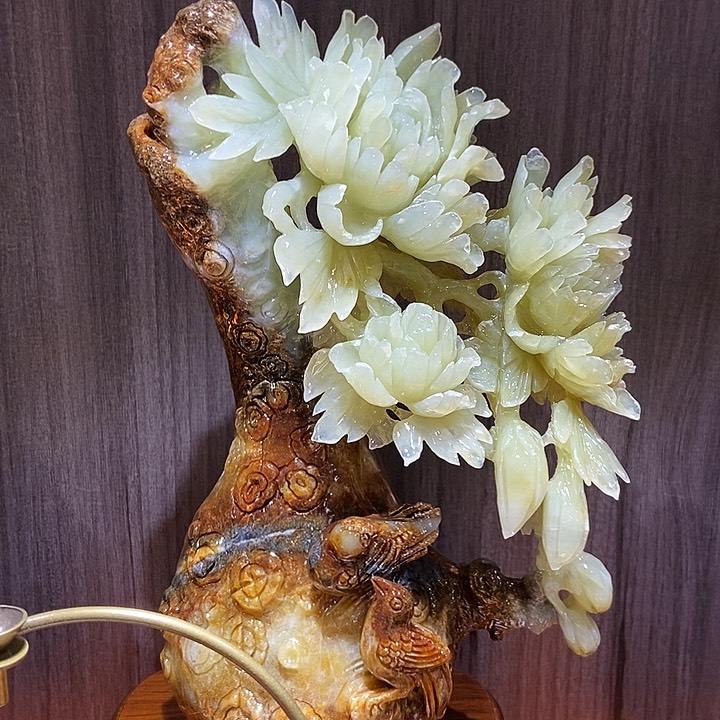 蛇纹石玉（覆膜）珠宝奇石合金