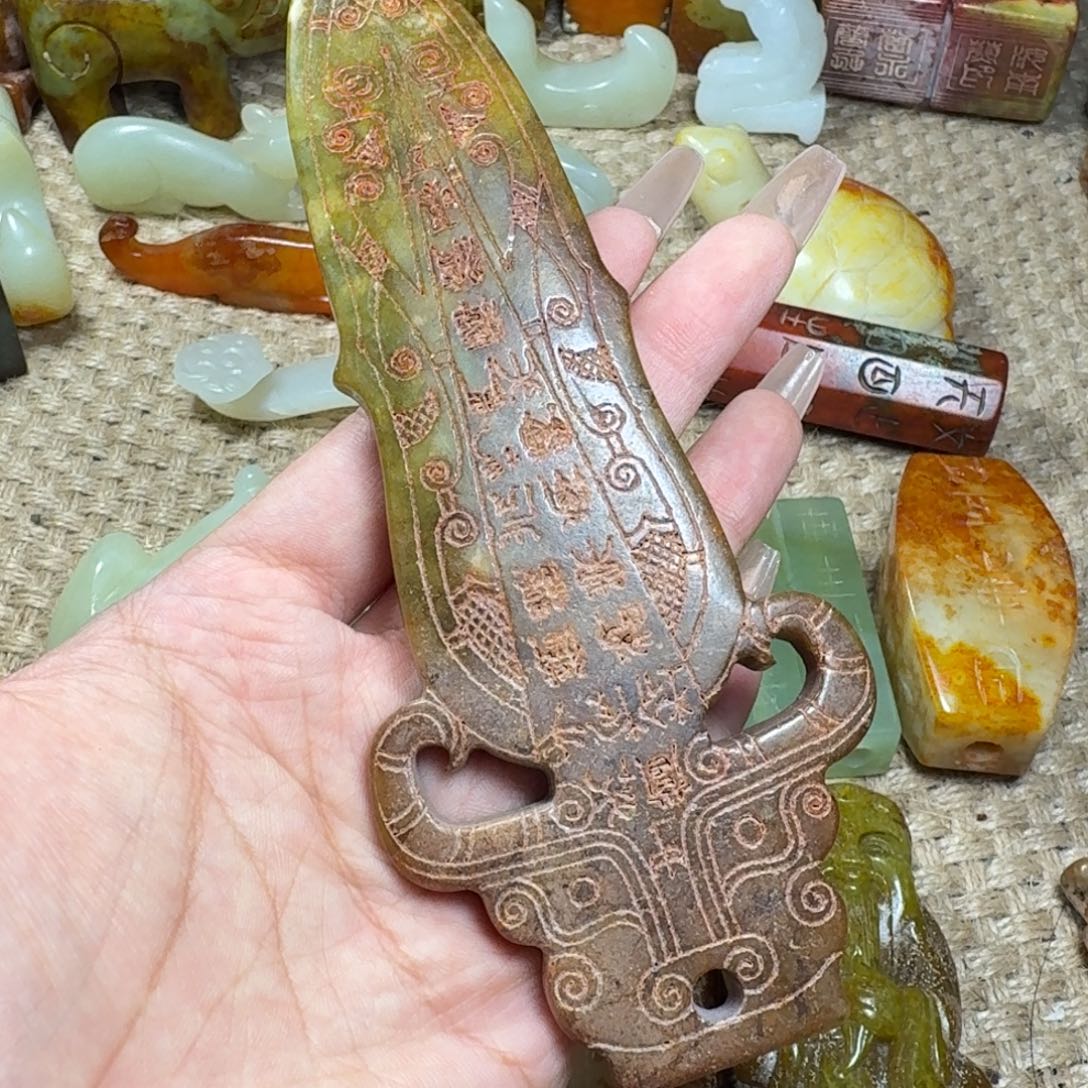 白玉菩提吊坠挂件