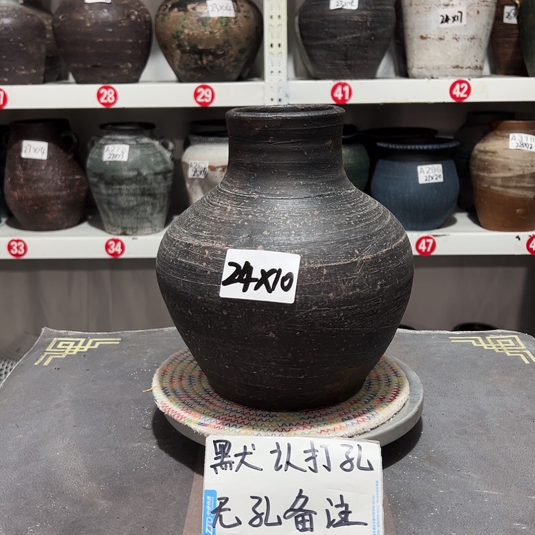 红陶51号黑灰无孔备注