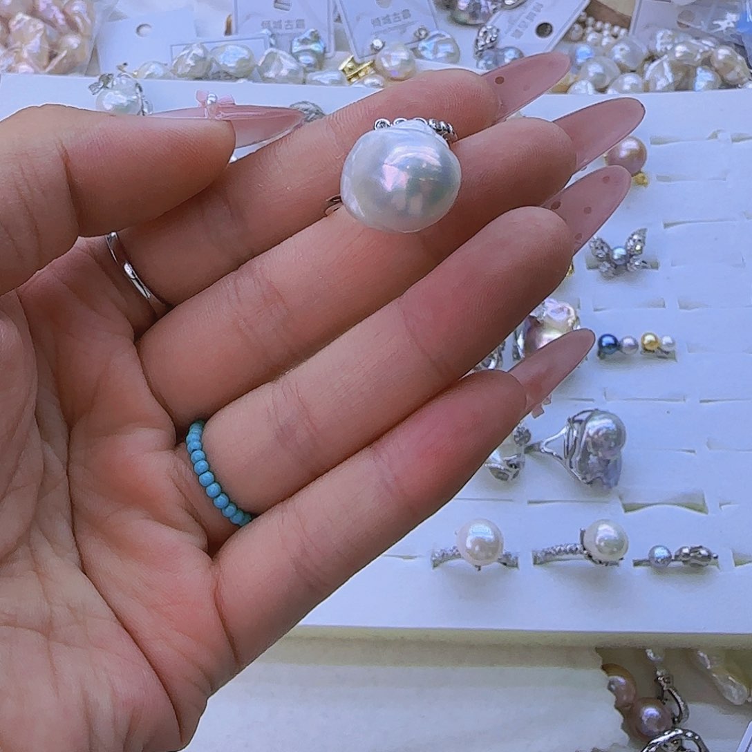 未镶嵌淡水珍珠项链定制628