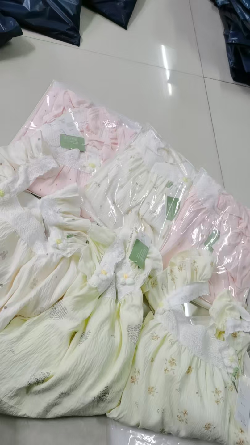 （甜美）巨舒服棉的吸汗舒适睡裙