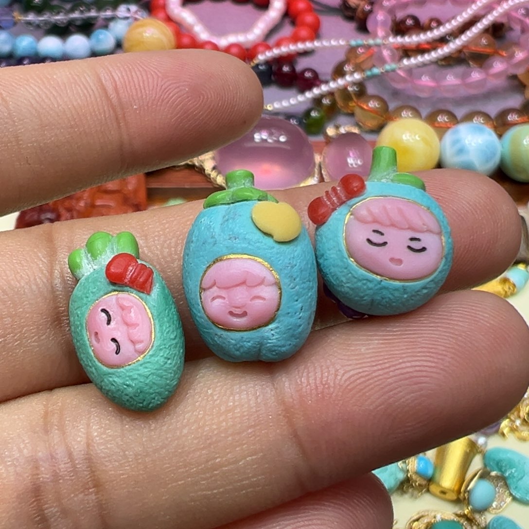 绿松石颈饰未镶嵌拉****街定制