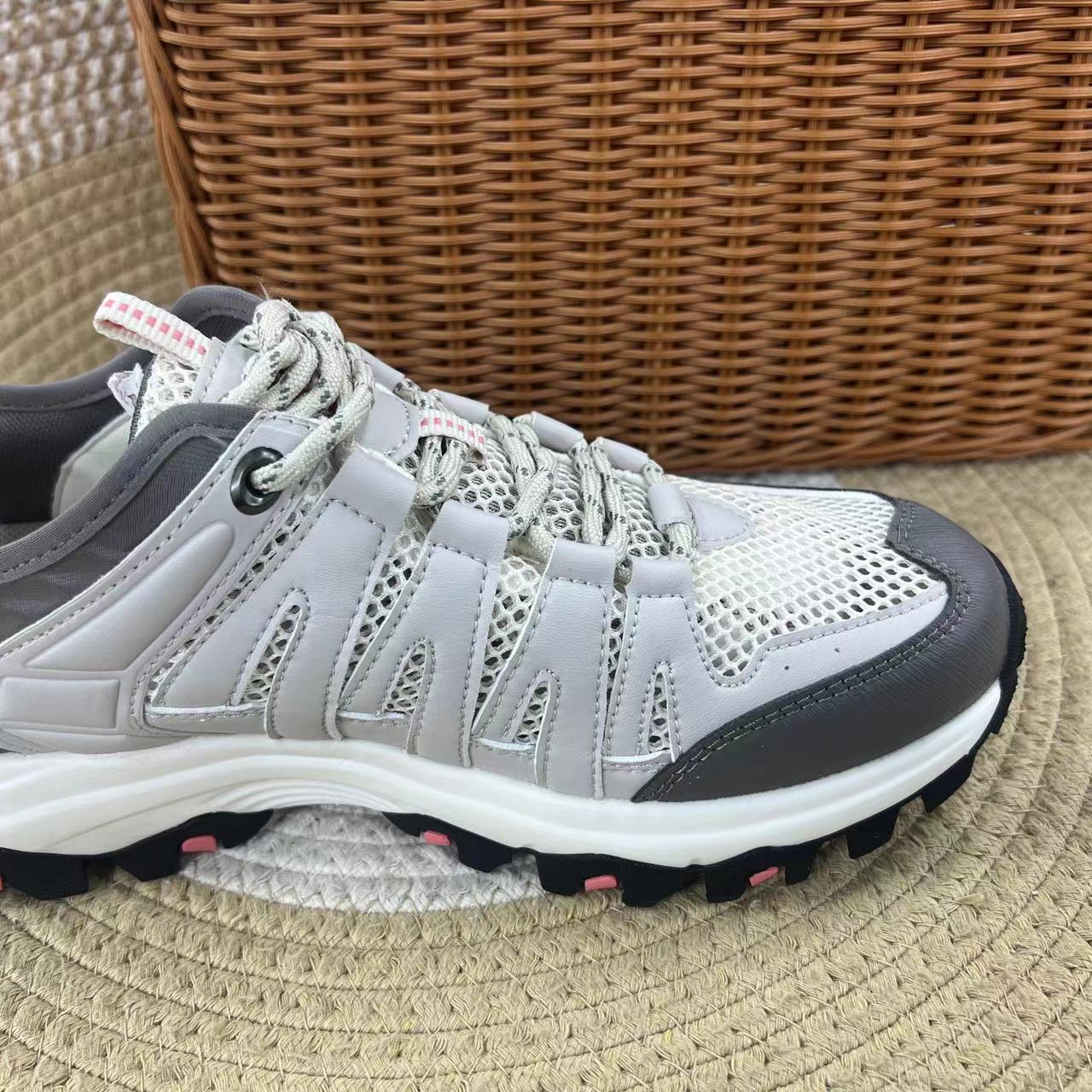 D781(运动码）新款男女时尚百搭系带轻便透气舒适休闲运动鞋1仓