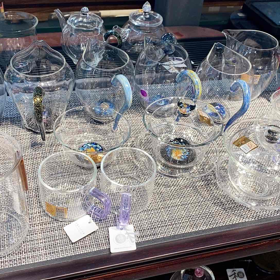 水晶玻璃吸管款，