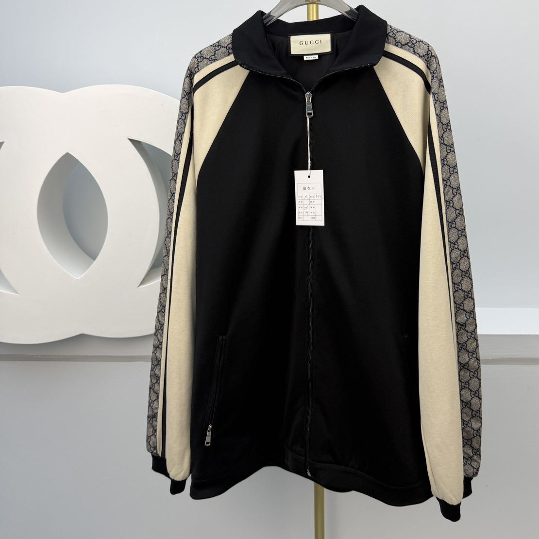 99新 GUCCI/古驰 GUCCI/古驰 蛇纹拼接外套B1102尺码胸围58衣长74