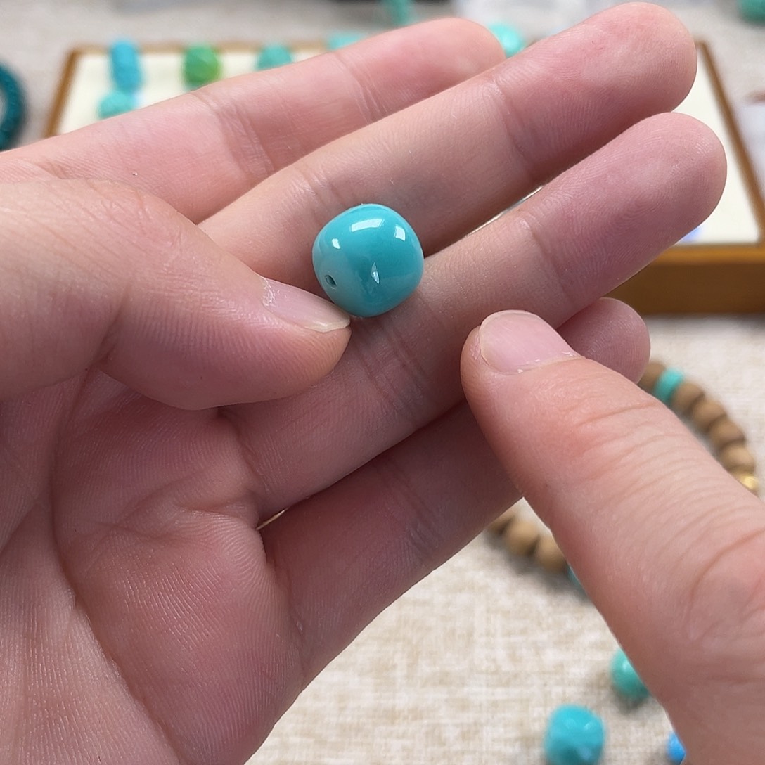 原生态湖北松配饰，直径12