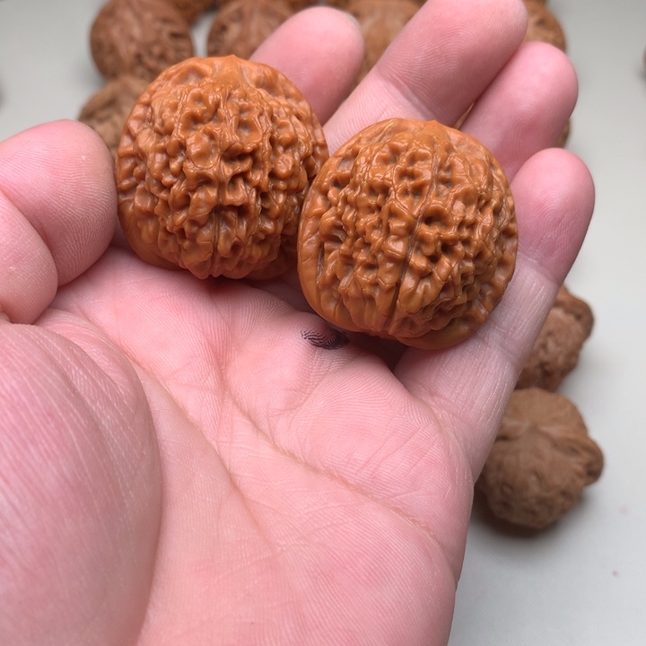 夏***樂吊坠文玩核桃莲花