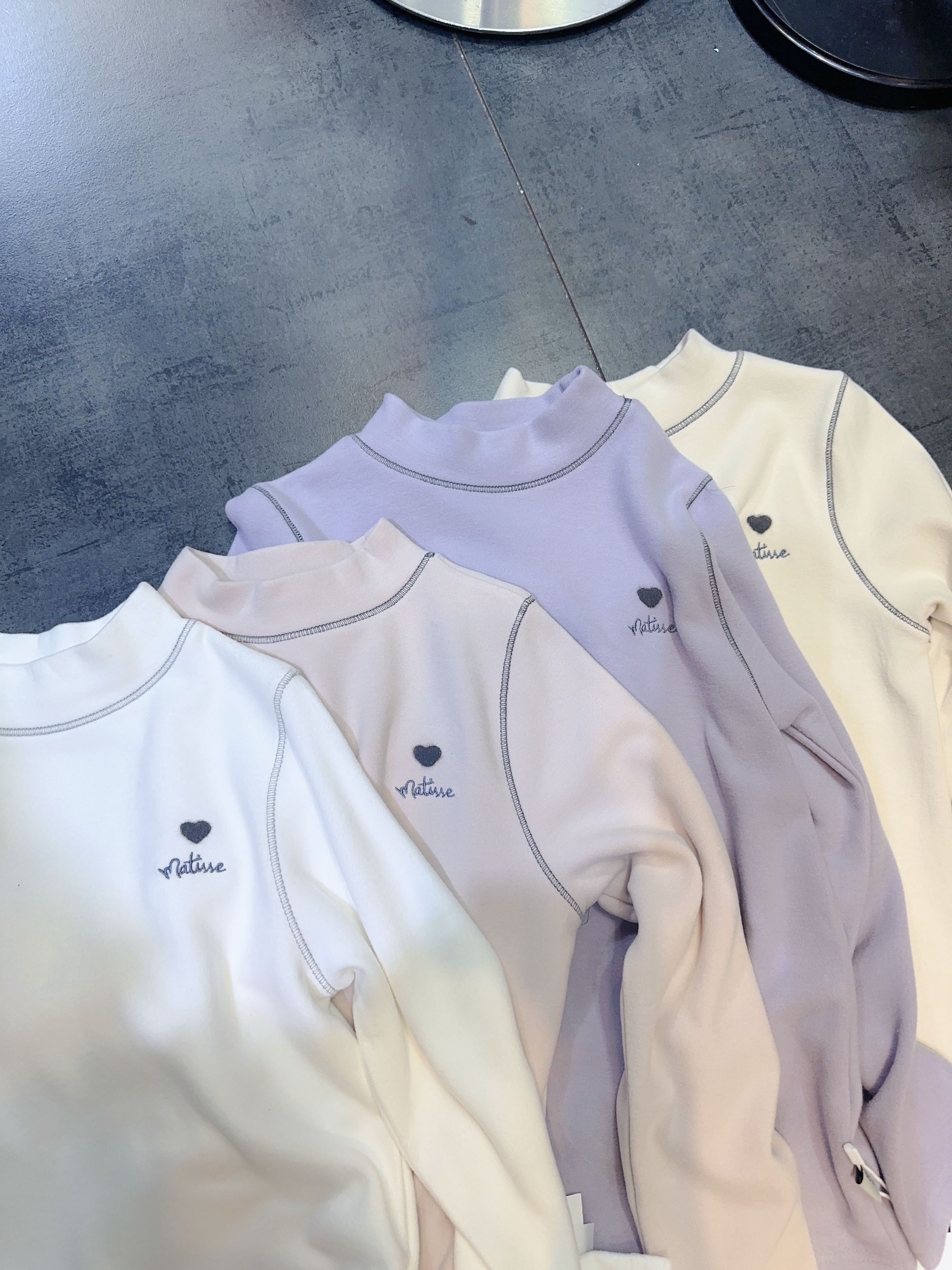 小组55072款儿童修身秋冬打底衫