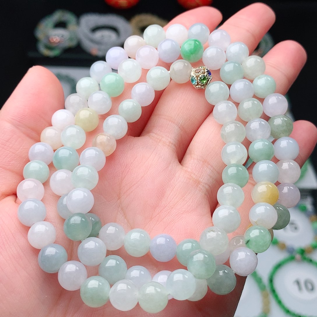 翡翠手串未镶嵌翡翠