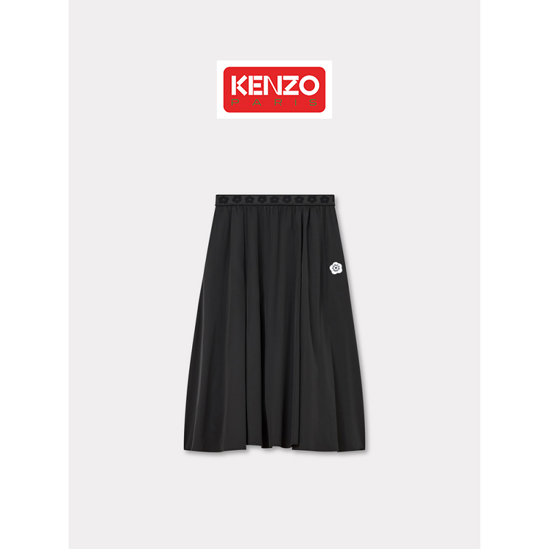 KENZO 25春夏新品女士海棠花BOKE 2.0经典休闲半身裙