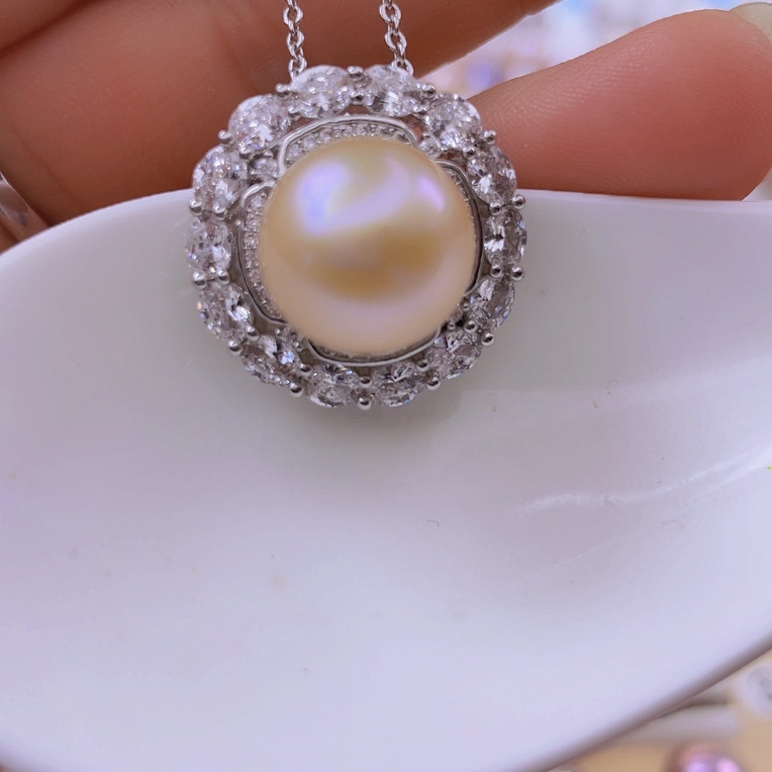 吊坠(赠链)淡水珍珠未镶嵌