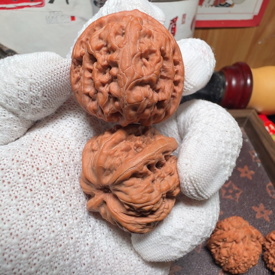 吊坠文玩核桃九龙