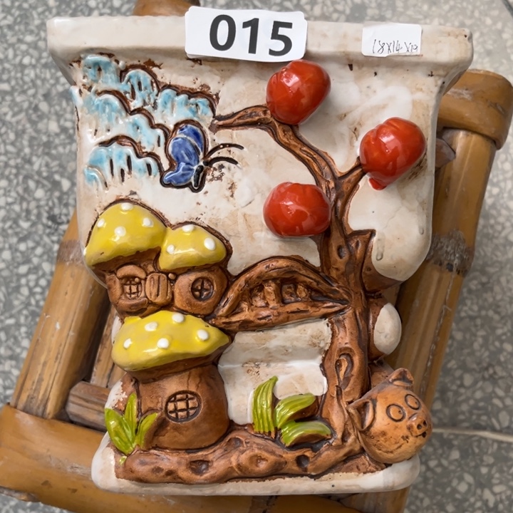 紫砂花盆粗陶材质多肉花盆