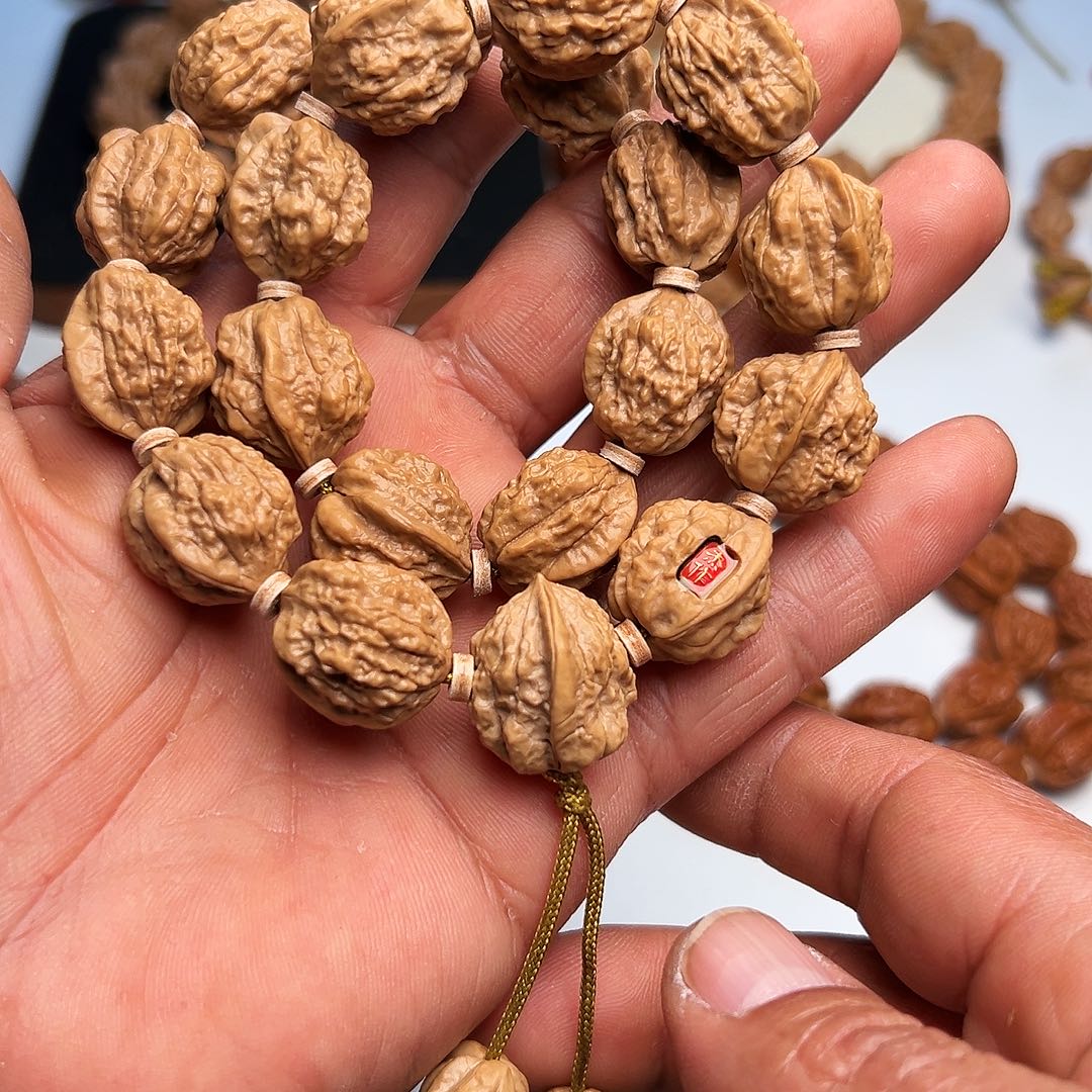 猴头核桃吊坠金蟾17杰作