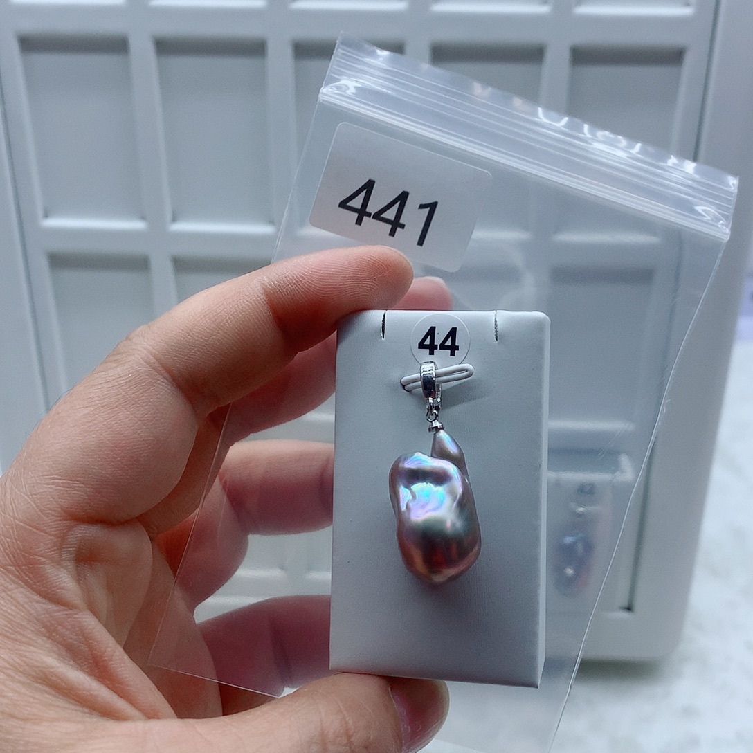 淡水珍珠吊坠(不含链)合金