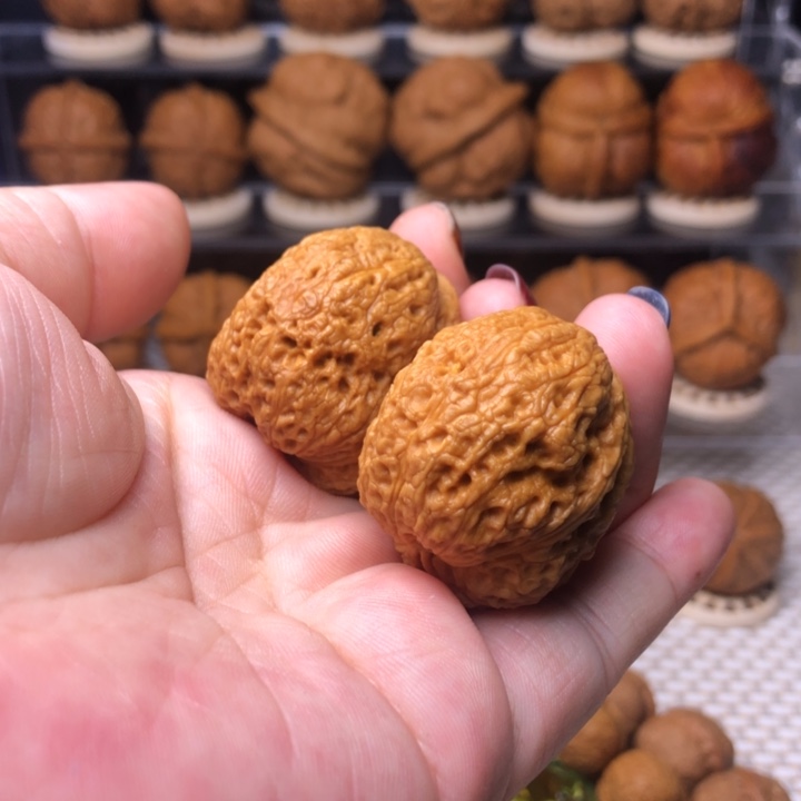 把件文玩核桃8小黄金元宝34尺