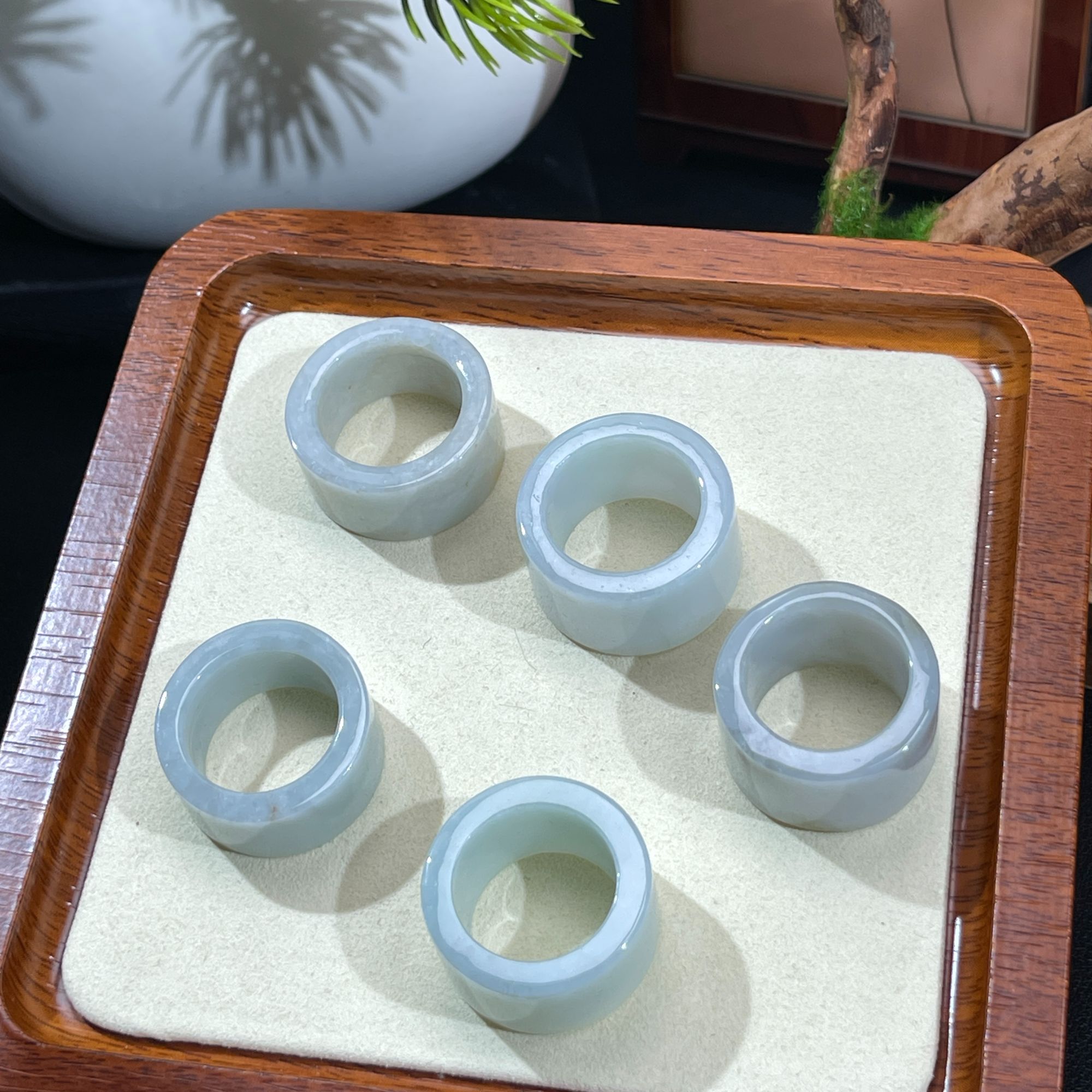 天然翡翠A货戒指男女同款扳指时尚(多样性发其一)