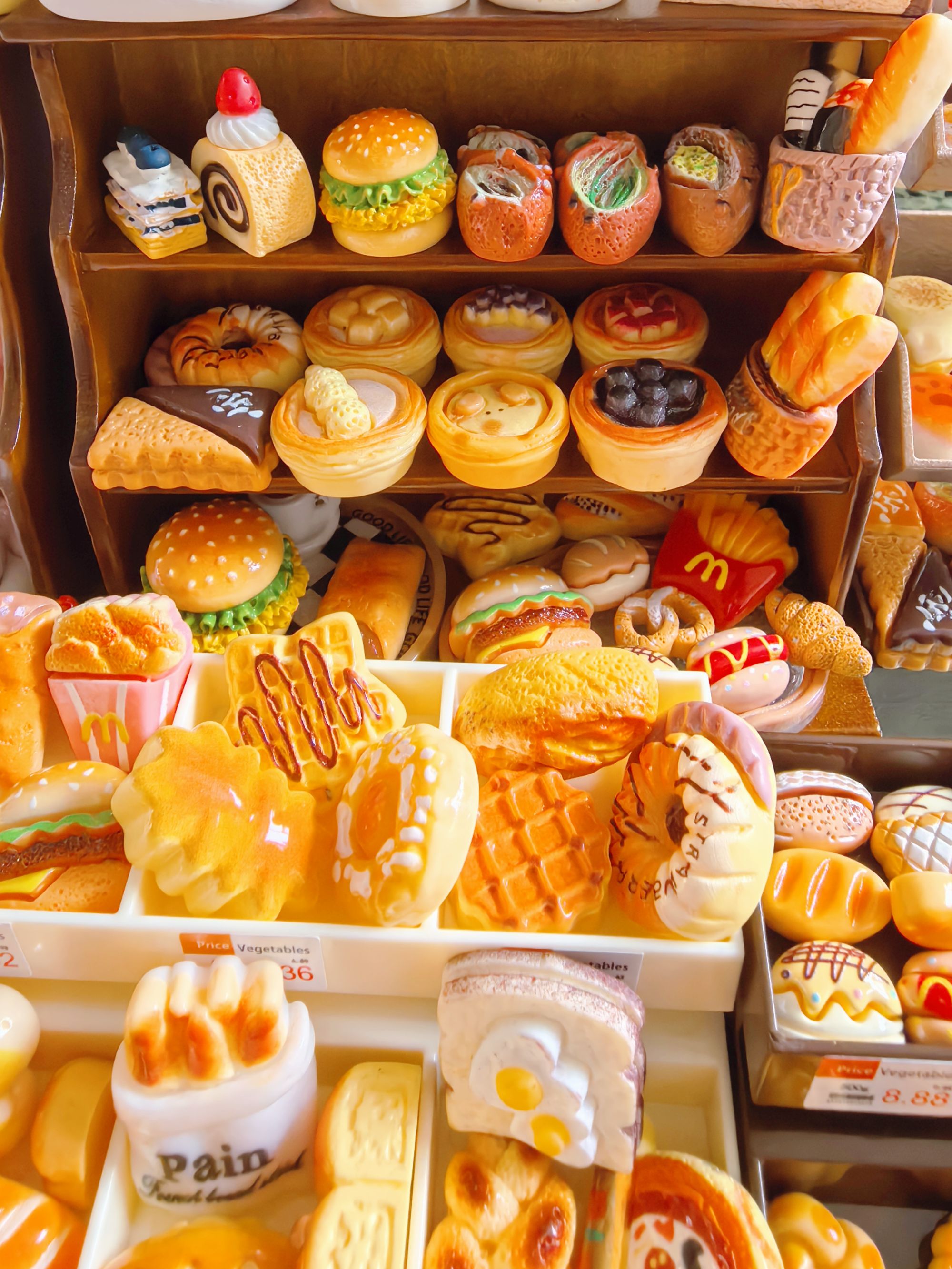 【LuLuの面包店】自拆微缩食玩奶油胶树脂diy自选玩具礼品