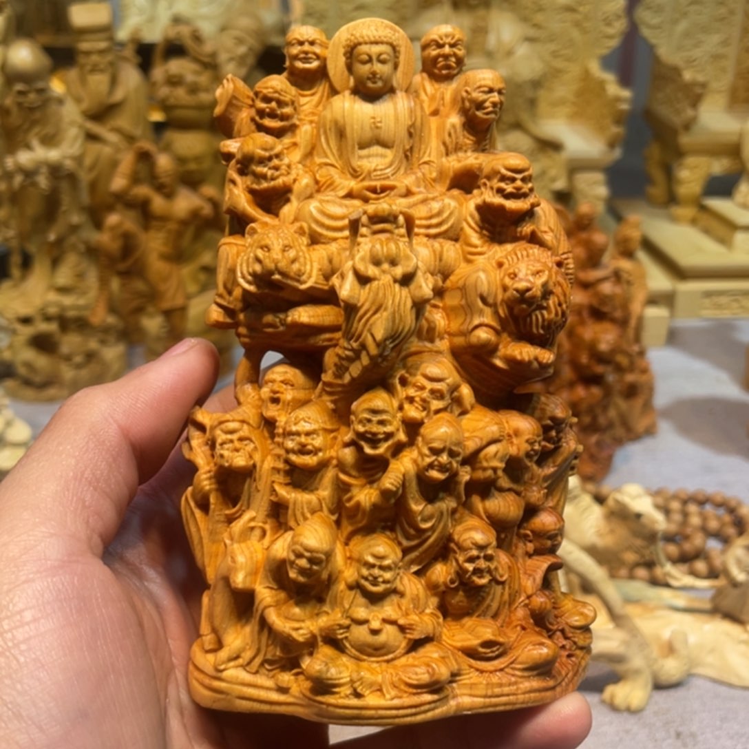 柏木（崖柏）崖柏十八罗汉瑕疵