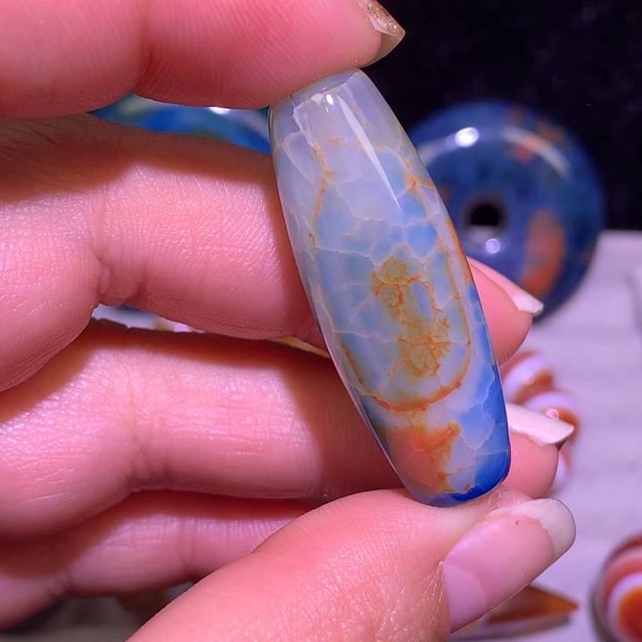 玛瑙/玉髓未镶嵌颈饰