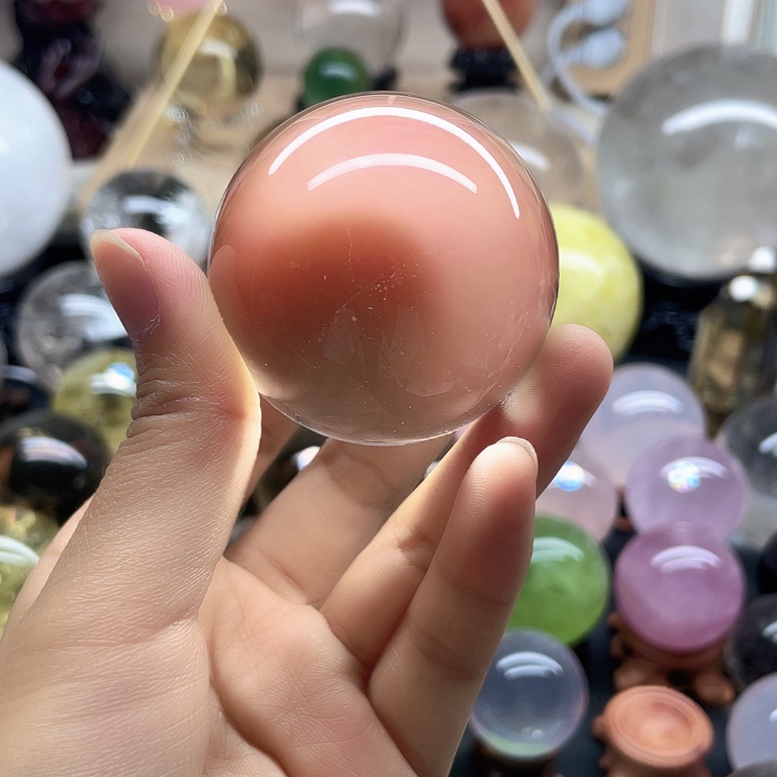 水晶珠宝半成品未镶嵌星*果白水晶卡5.17A252