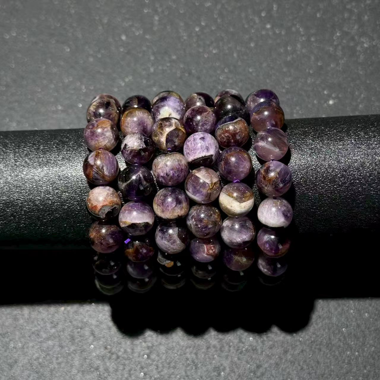 【祁恩水晶】紫极光单圈DS102308-多样性发其一