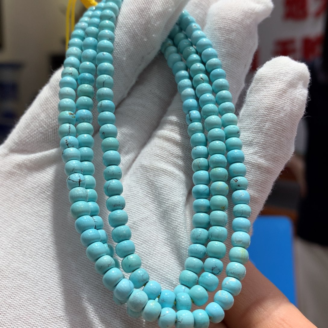 绿松石长链未镶嵌