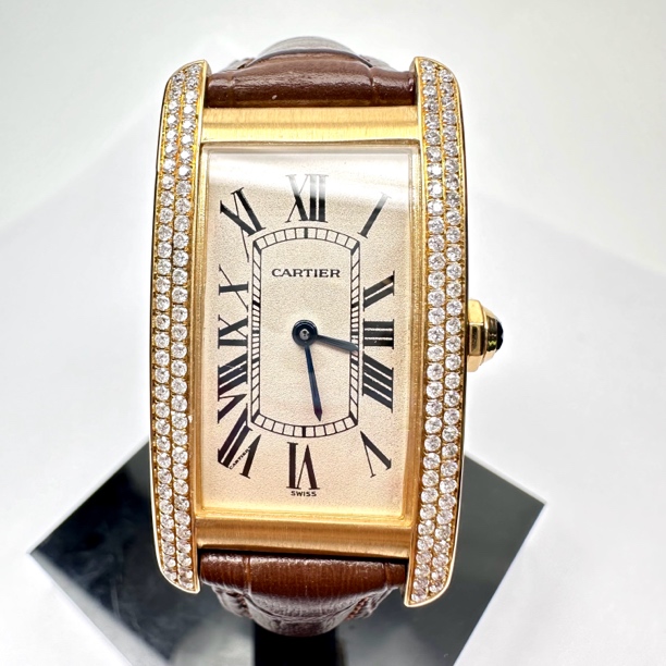 95新 Cartier/卡地亚 坦克系列/22.5*41mm/石英/单表/8112