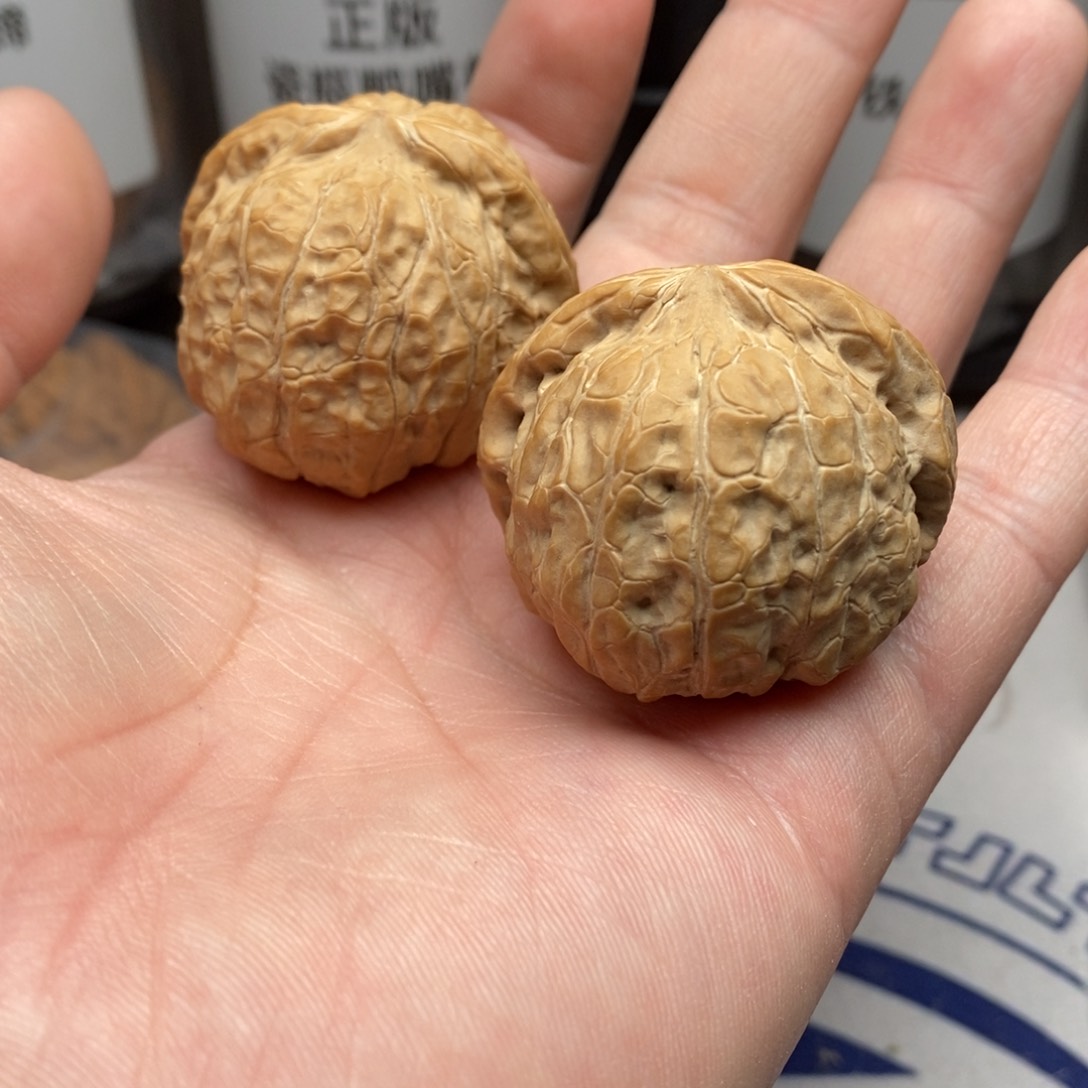 核桃把件四零南瓜墩