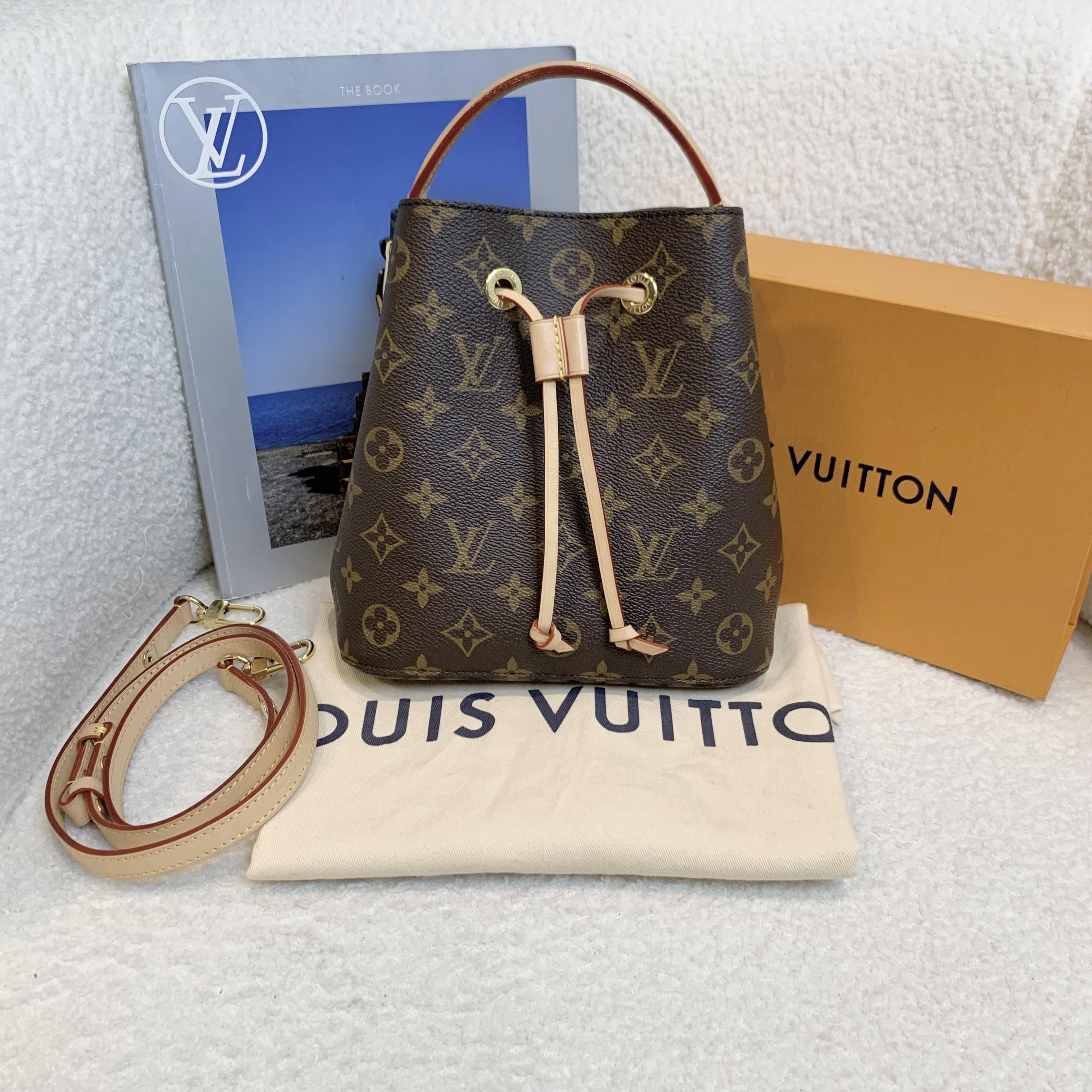 99新 LouisVuitton/路易威登 壹臻/ 老花水桶bb 芯片 40084832