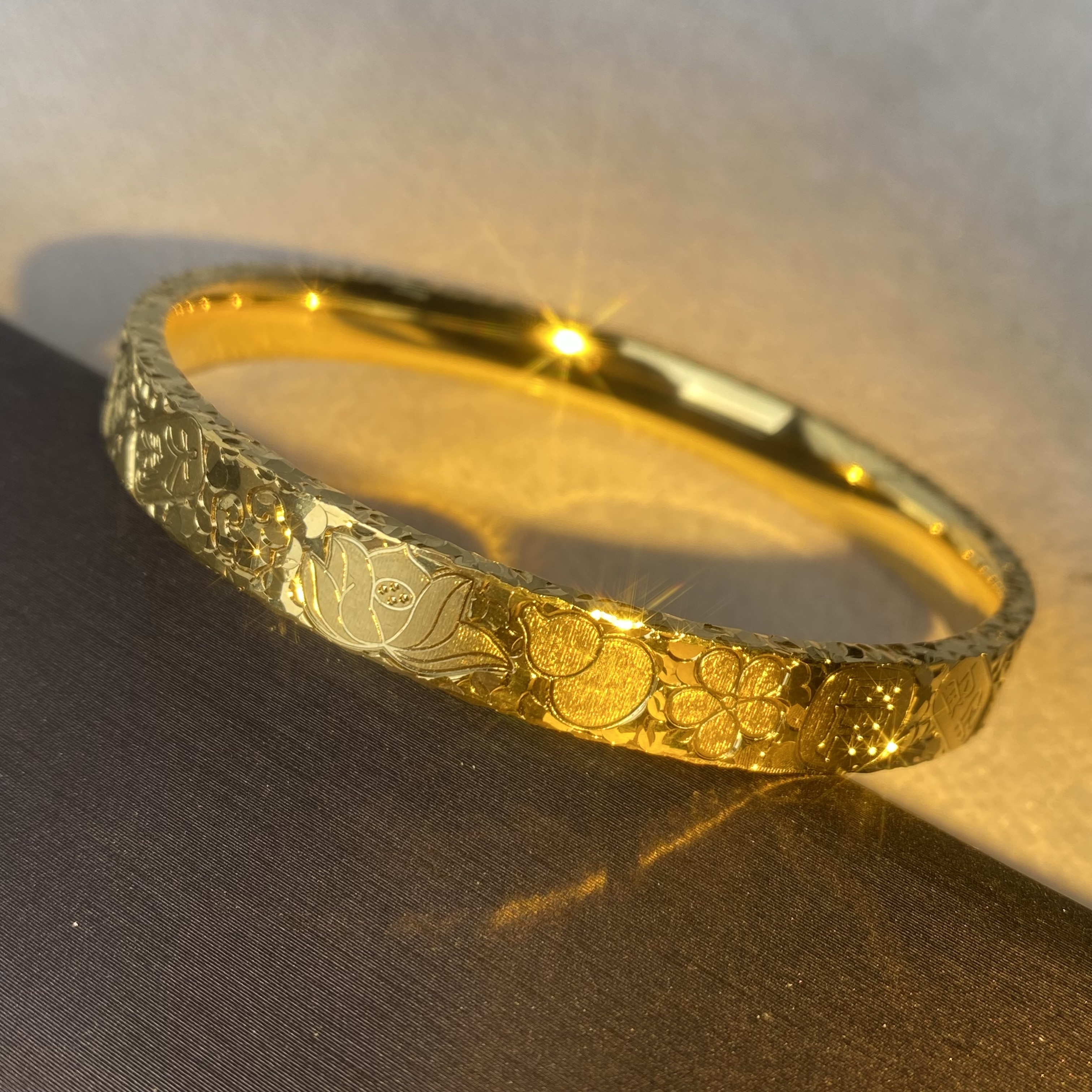 6550【手镯】轻奢精品金色女士手镯