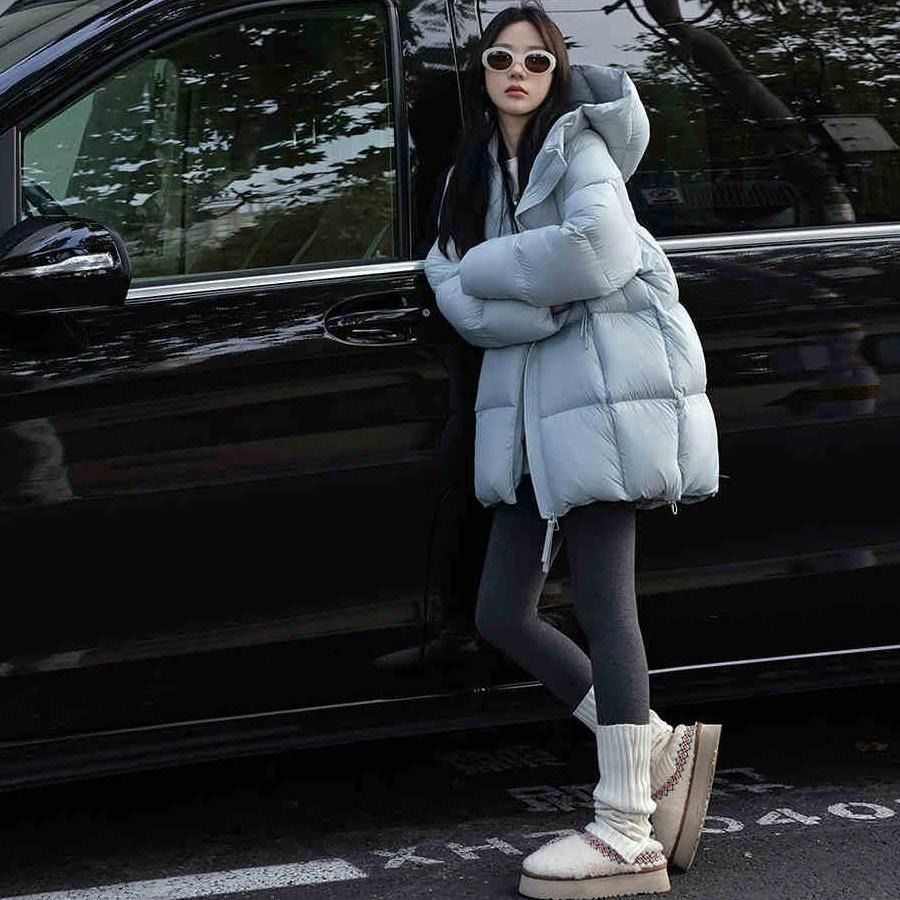 2025爆款云朵泡芙贝贝款韩版显瘦龟背面包服加厚棉服外套