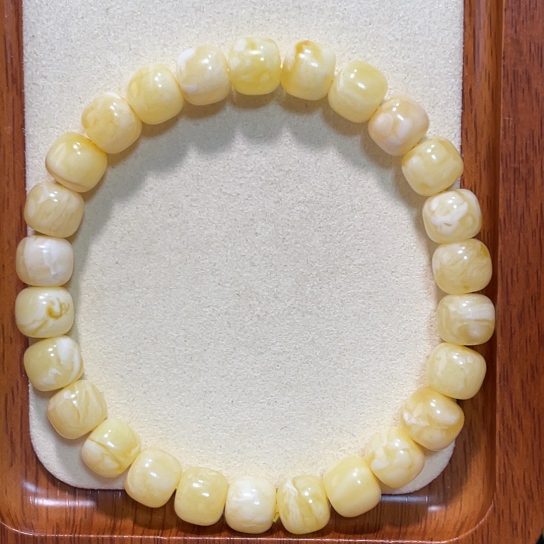 蜜蜡手链未镶嵌蜜蜡