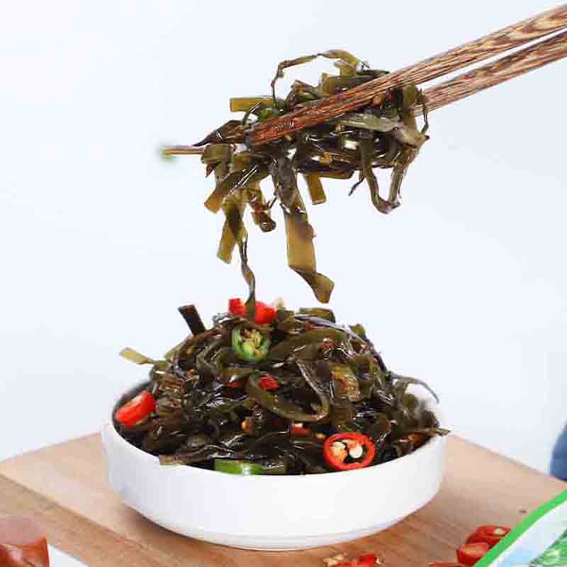 【工厂福利】纪邦海带丝 开袋即食40克*20袋开胃营养早餐微辣口味 图片 2