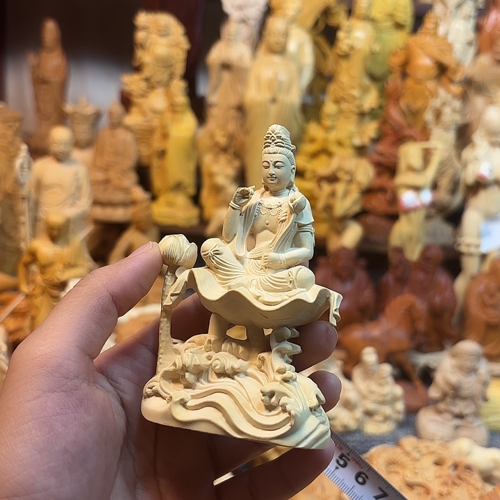黄杨木黄杨木瑕疵观音