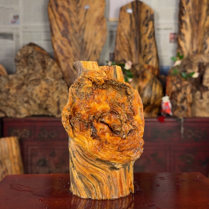 泰****木琥珀木家居摆件