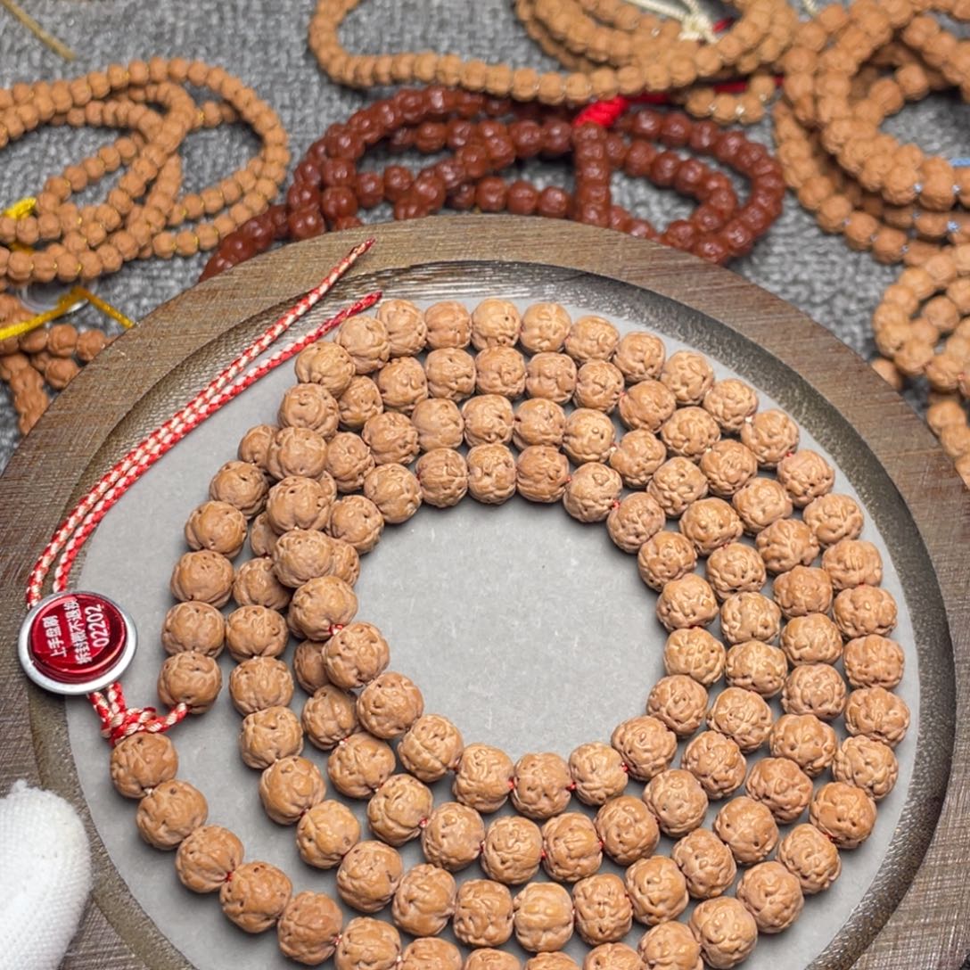 津***勇手串金刚菩提超头定制款满s佛手尺寸8.5