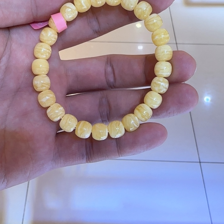手链琥珀未镶嵌蜜蜡