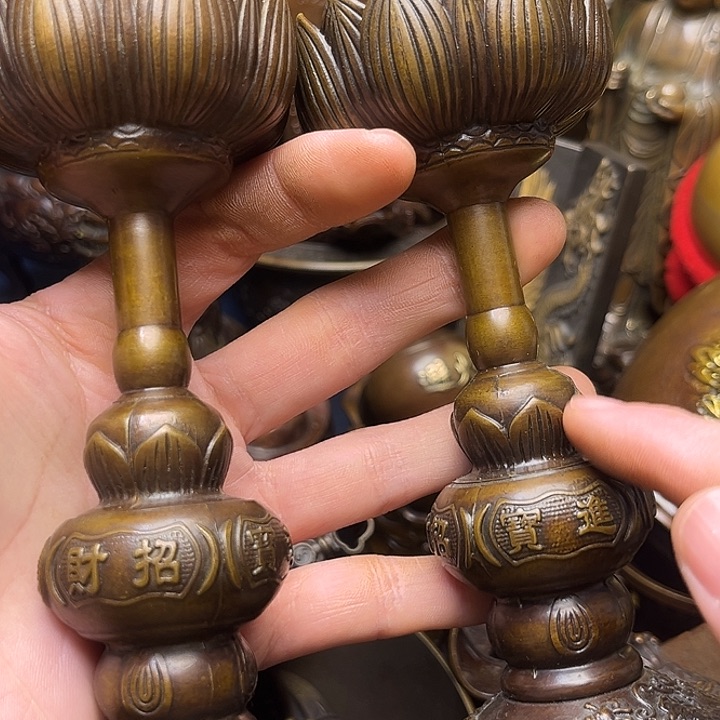 精美铜器批发档口