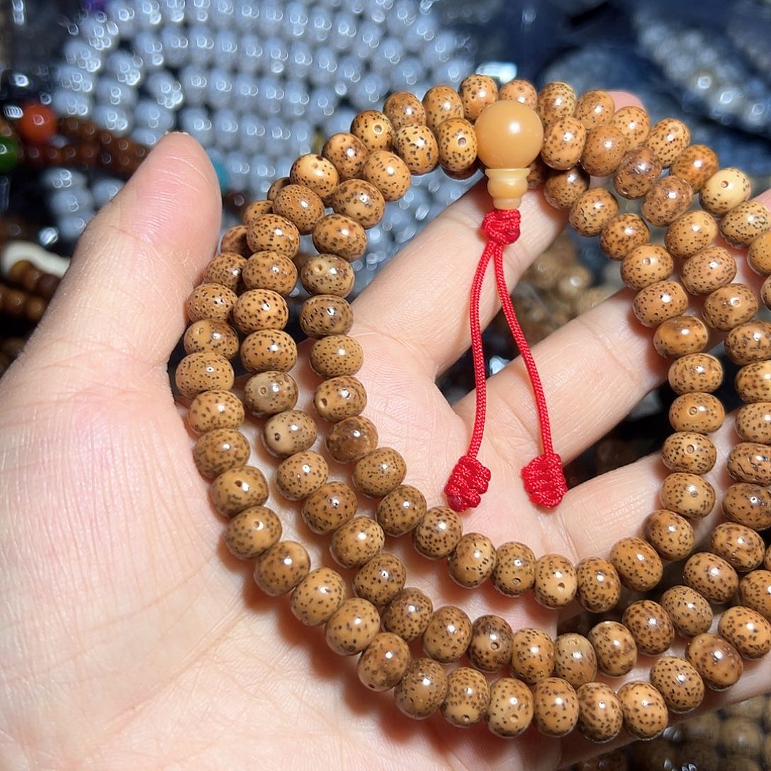 星月菩提手串星月菩提脱脂陈子