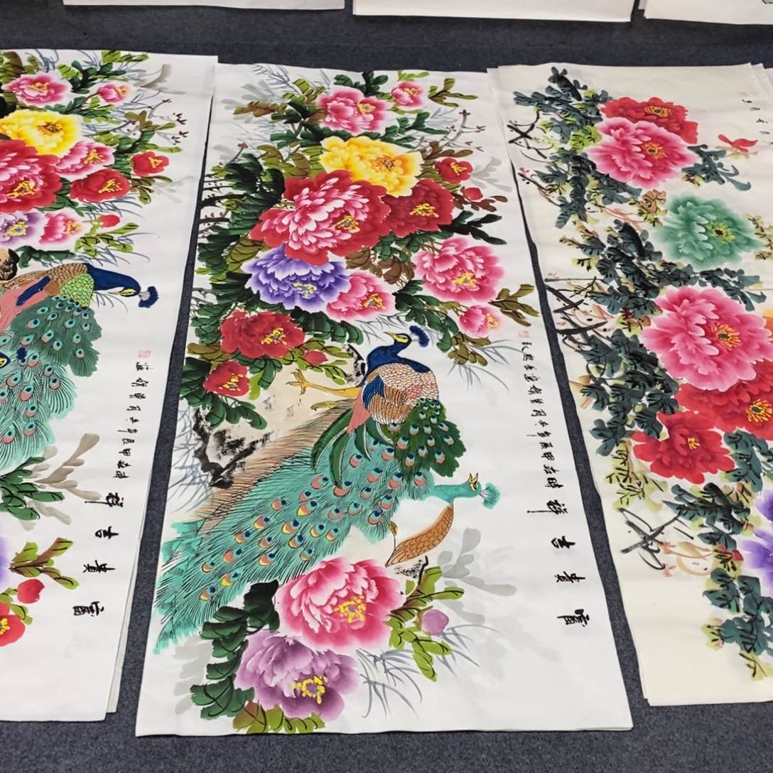 国画紫*180✖️70画画画画画画画画