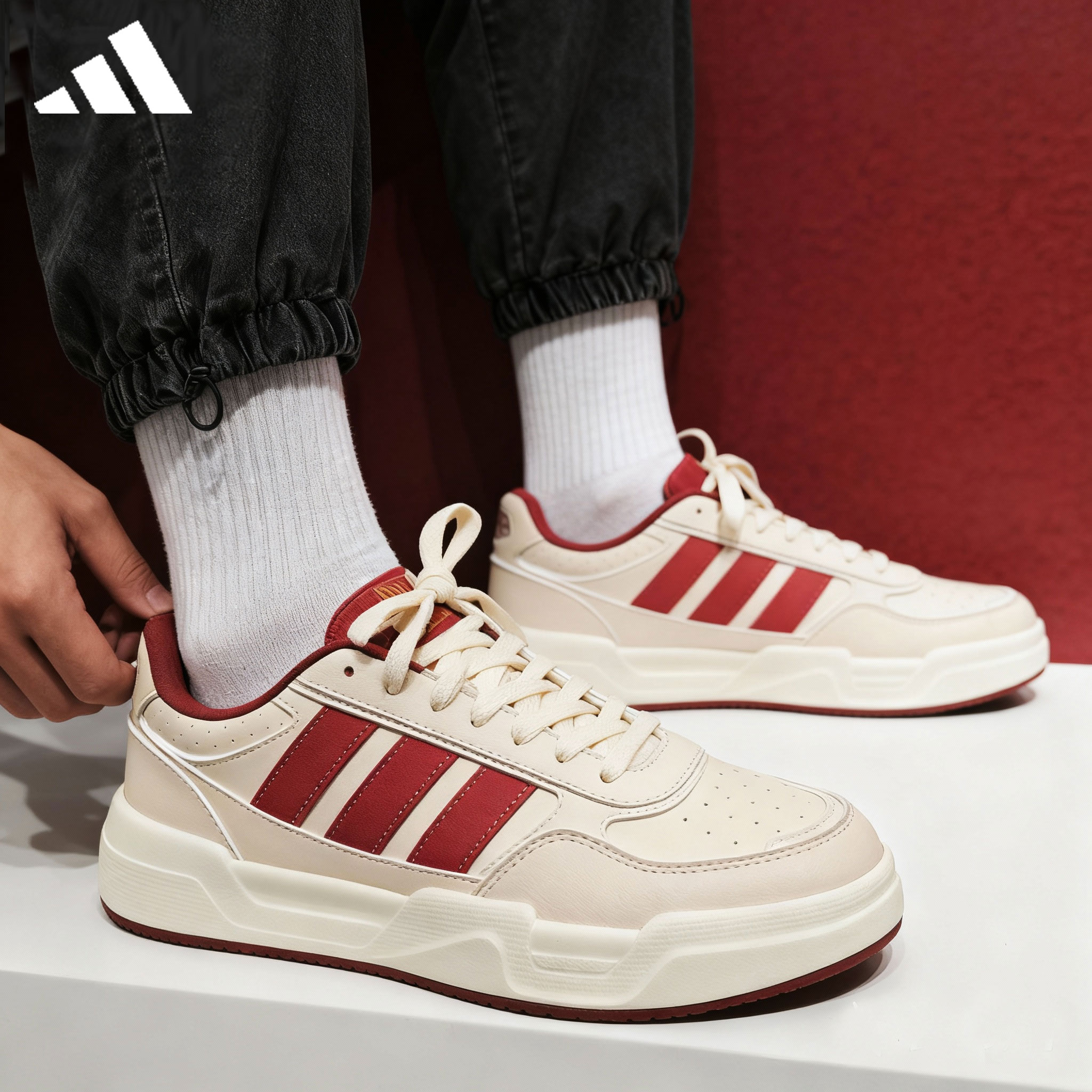 adidas/阿迪达斯板鞋2026马年男鞋女鞋新休闲鞋低帮运动鞋KI1502